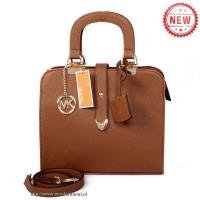 michael kors pebbled leer medium bruin boekentassen Tas Origineel 5l9br712